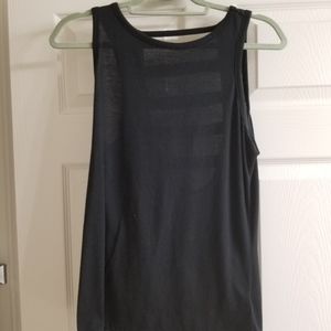 Black Workout Tank Top
